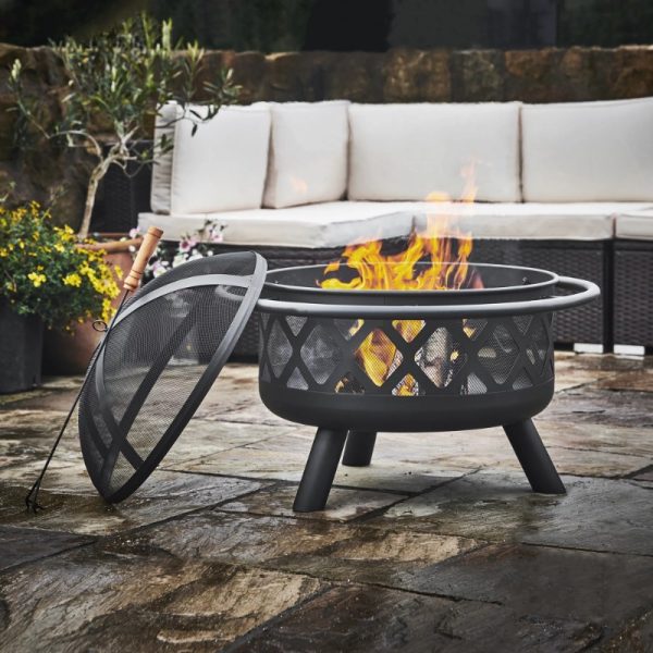 Burning Fire Pit