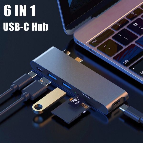 6 in 1 Multiport USB