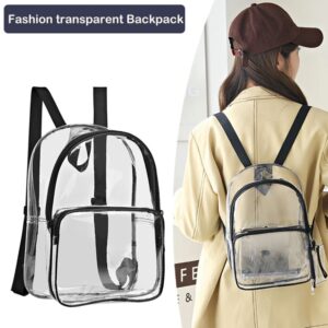 Transparent PVC Female Backpack