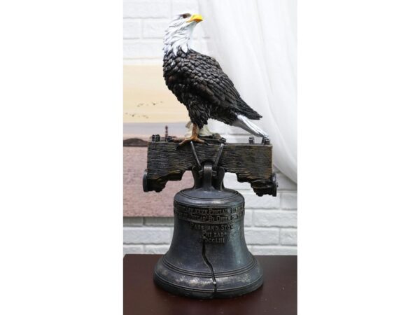 Patriotic Glory Bald Eagle Liberty Bell