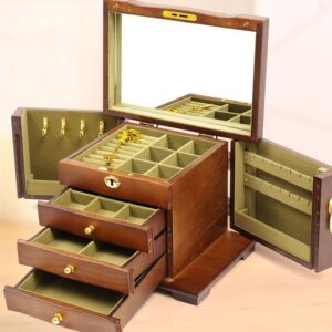 Wooden Jewelry Organizer Box Jewelry
