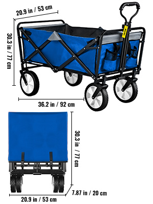 Multifunction Folding Wagon Cart Portable